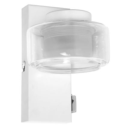 Osram - Applique murale LED pour salle de bains ORBIS FLAME LED/5,5W/230V 3000/4000K IP44 blanche