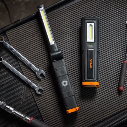 Osram - Lampe torche LED rechargeable à intensité réglable LEDINSPECT WIRE-FREE SLIM 600 LED/5W/3,7V IP54