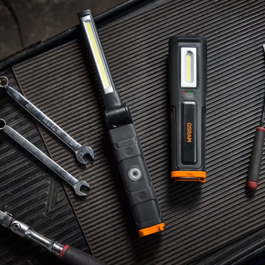 Osram - Lampe torche LED rechargeable à intensité réglable LEDINSPECT WIRE-FREE SLIM 600 LED/5W/3,7V IP54