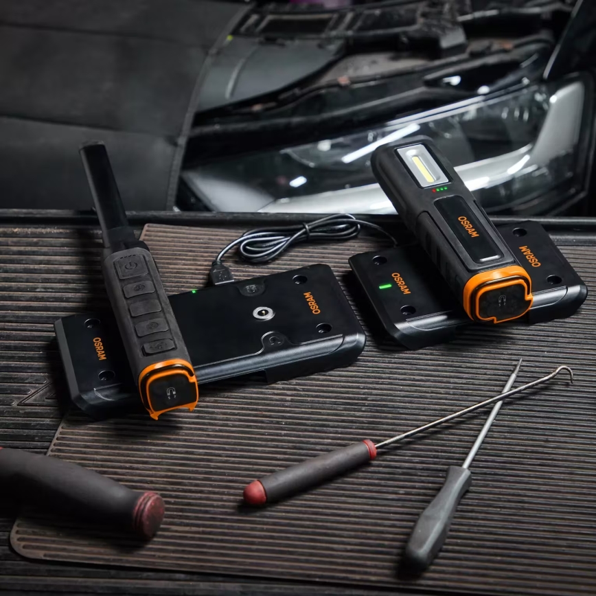 Osram - Lampe torche LED rechargeable à intensité réglable LEDINSPECT WIRE-FREE SLIM 600 LED/5W/3,7V IP54