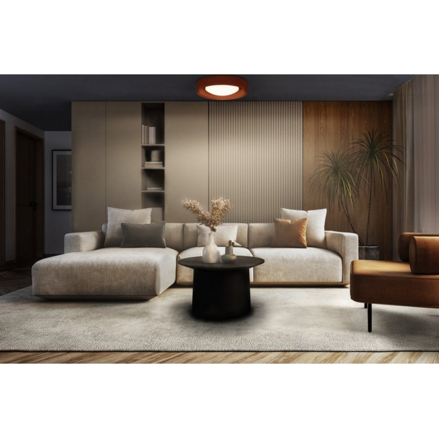 Osram - Plafonnier LED dimmable ORBIS CONCRETE LED/24,5W/230V Ø 50 cm brun/béton