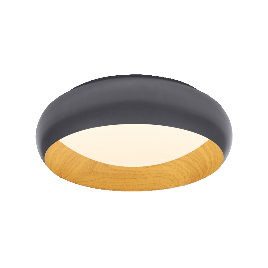 Osram - Plafonnier LED dimmable ORBIS LIVIA LED/16W/230V Ø 30 cm anthracite/marron