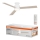Osram - LED dimmable. ventilateur de plafond BLADE LED/18W/230V 3000/4000/6000K + télécommande