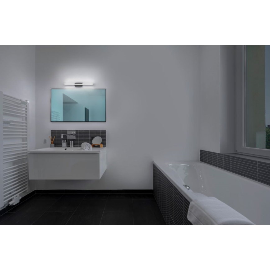 Osram - Éclairage miroir LED dimmable ORBIS MIRROR LED/6,8W/230V 40 cm 3000/4000K IP44 noir