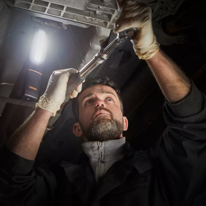 Osram - Lampe torche LED rechargeable à intensité réglable LEDINSPECT MAX500 LED/16W/3,7V IP65 4500 mAh