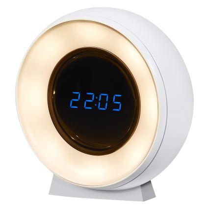 Osram - Horloge numérique LED avec rétroéclairage NIGHTLUX LED/0,3W/5V 1000mAh 3000/4000/6500K blanche