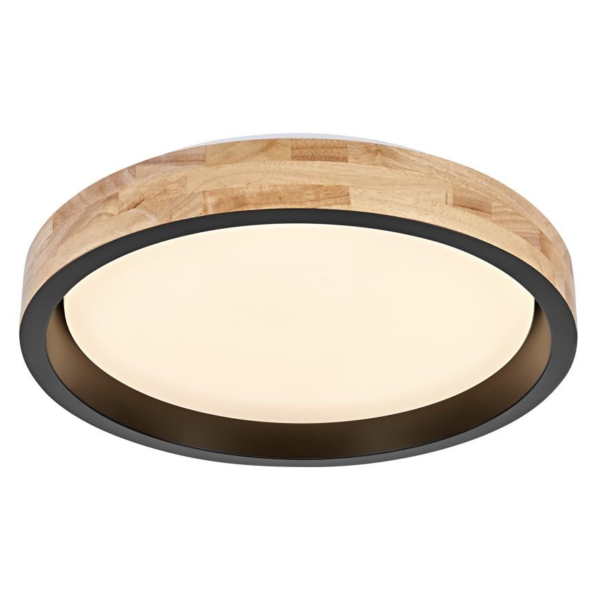 Osram - Plafonnier LED dimmable MARIANO LED/24W/230V Ø 41 cm chêne/noir
