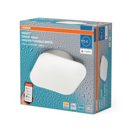 Osram - Plafonnier LED dimmable pour salle de bains SMART+ AQUA LED/12W/230V 3000-6500K IP44 Wi-Fi