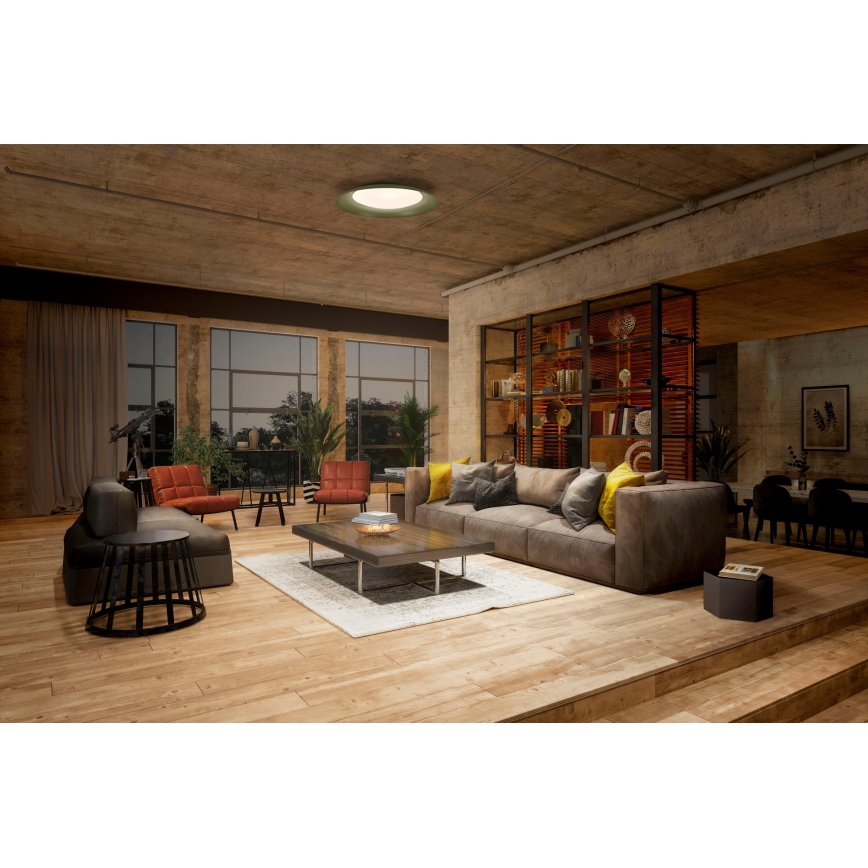 Osram - Plafonnier dimmable à LED PLATE LED/19W/230V Ø 31 cm vert