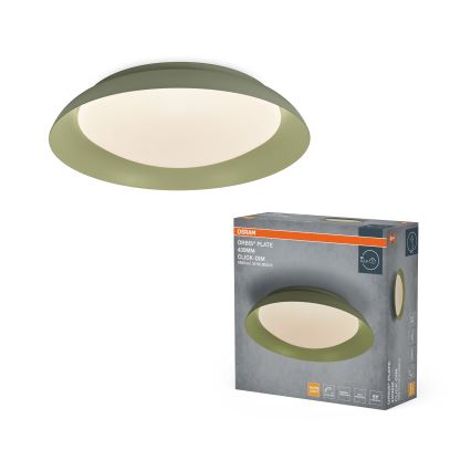 Osram - Plafonnier LED dimmable PLATE LED/35W/230V Ø 43 cm vert
