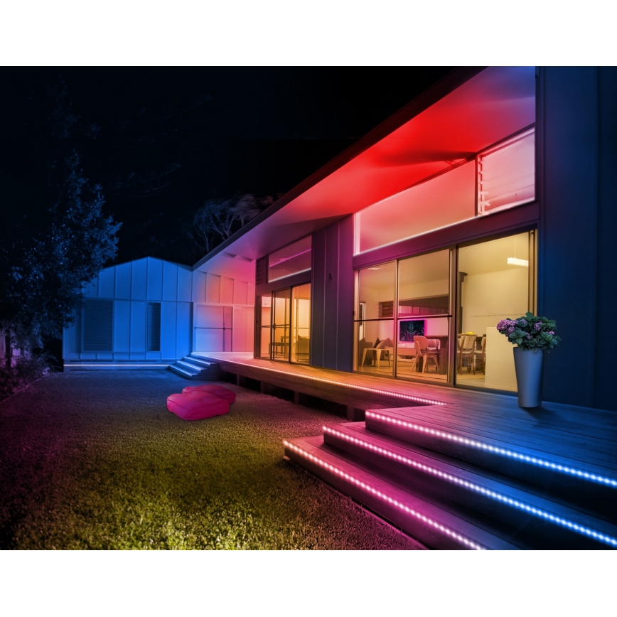 Osram - Ruban LED RVB + blanc variable dimmable d'extérieur SMART+ FLEX 3 m LED/12,5W/230V 2700-6500K IP44 Wi-Fi