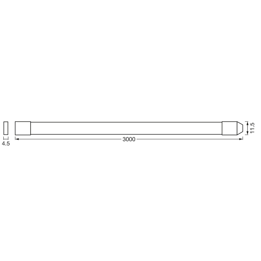 Osram - Ruban LED RVB + blanc variable dimmable d'extérieur SMART+ FLEX 3 m LED/12,5W/230V 2700-6500K IP44 Wi-Fi
