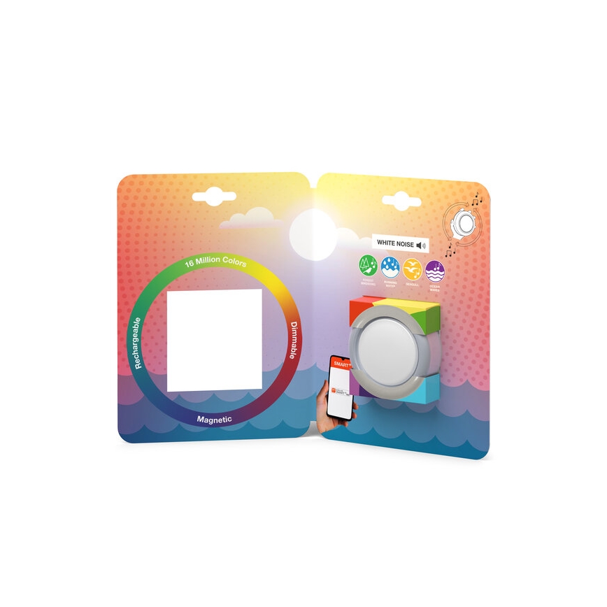 Osram - Lampe d'orientation tactile dimmable LED RGBW SMART+ DOT-IT LED/0,5W/3,7V 300 mAh