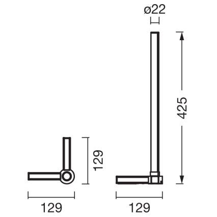 Osram - Lampe de table dimmable LED RGBW SMART+ MAGIC LED/7,5W/230V 2700-6500K argentée Wi-Fi + télécommande