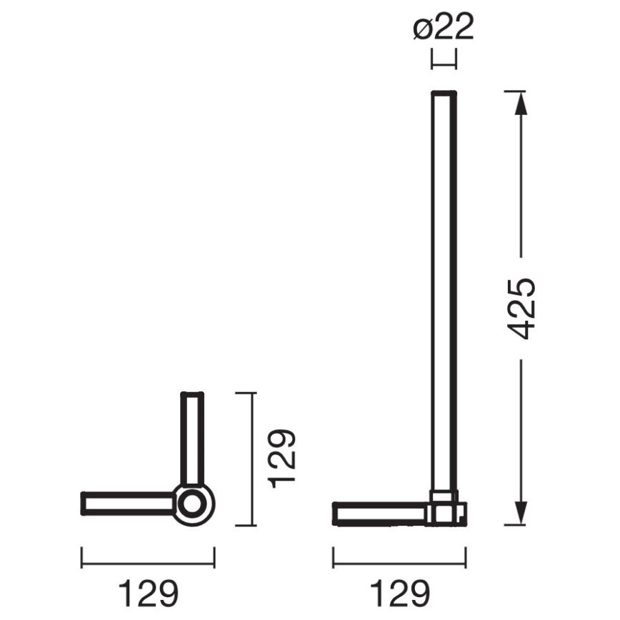 Osram - Lampe de table dimmable LED RGBW SMART+ MAGIC LED/7,5W/230V 2700-6500K argentée Wi-Fi + télécommande