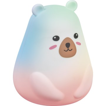 Osram - LED RGBW Lampe tactile dimmable pour enfants NIGHTLUX BEAR LED/0,7W/3,7V 1200 mAh blanche