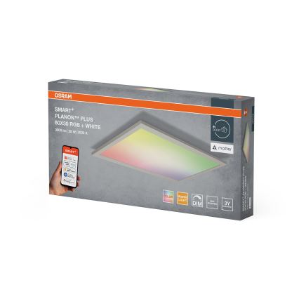 Osram -LED RGBW Plafonnier dimmable SMART+ PLANON LED/28W/230V 60x30 cm Wi-Fi