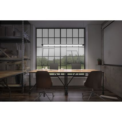 Osram - Suspension LED dimmable sur câble OFFICE LINE LED/40W/230V 4000K 120 cm noir