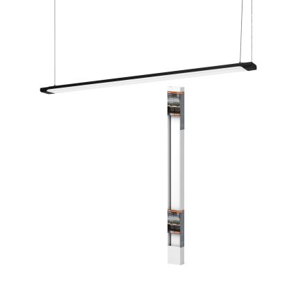 Osram - Suspension LED dimmable sur câble OFFICE LINE LED/40W/230V 4000K 120 cm noir