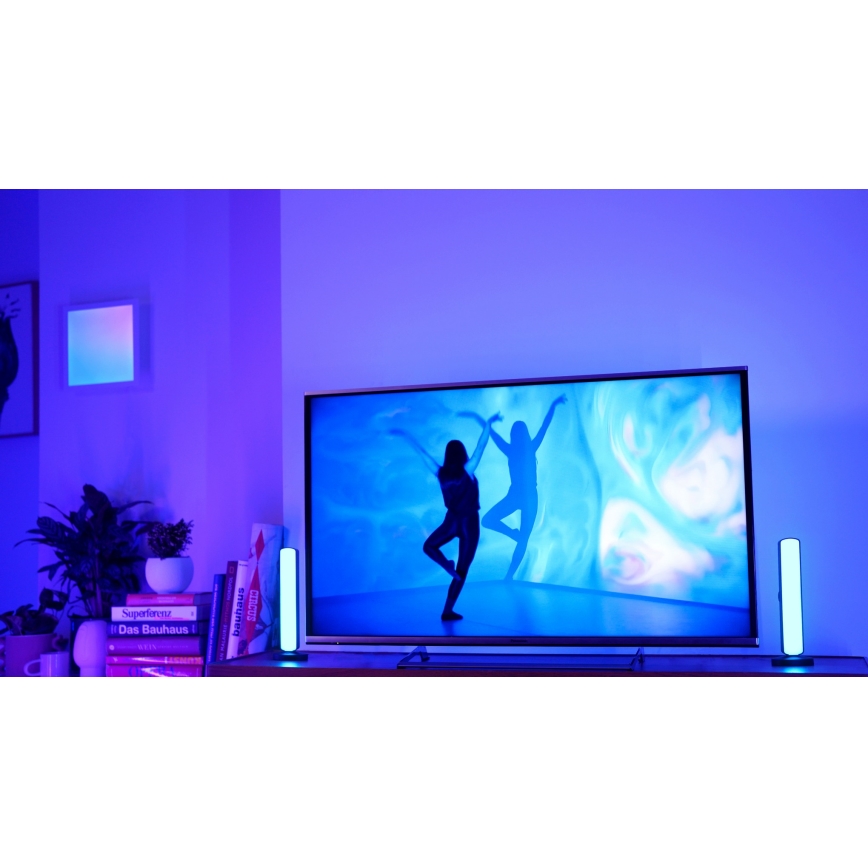 Osram - Lot de 2 lampes de table dimmables LED RGBW MOOD LIGHT LED/4W/230V 2700-6500K Wi-Fi + télécommande