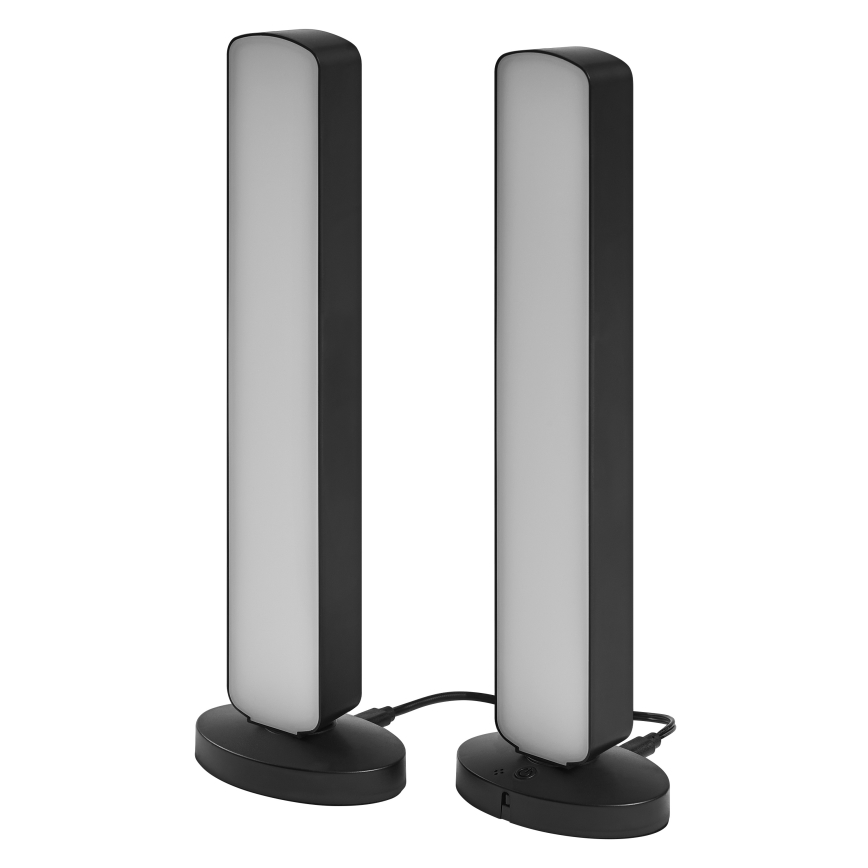 Osram - Lot de 2 lampes de table dimmables LED RGBW MOOD LIGHT LED/4W/230V 2700-6500K Wi-Fi + télécommande