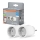 Osram - Lot de 2 prises connectées SMART+ MATTER SCHUKO 2300W/230V/10A Wi-Fi blanches