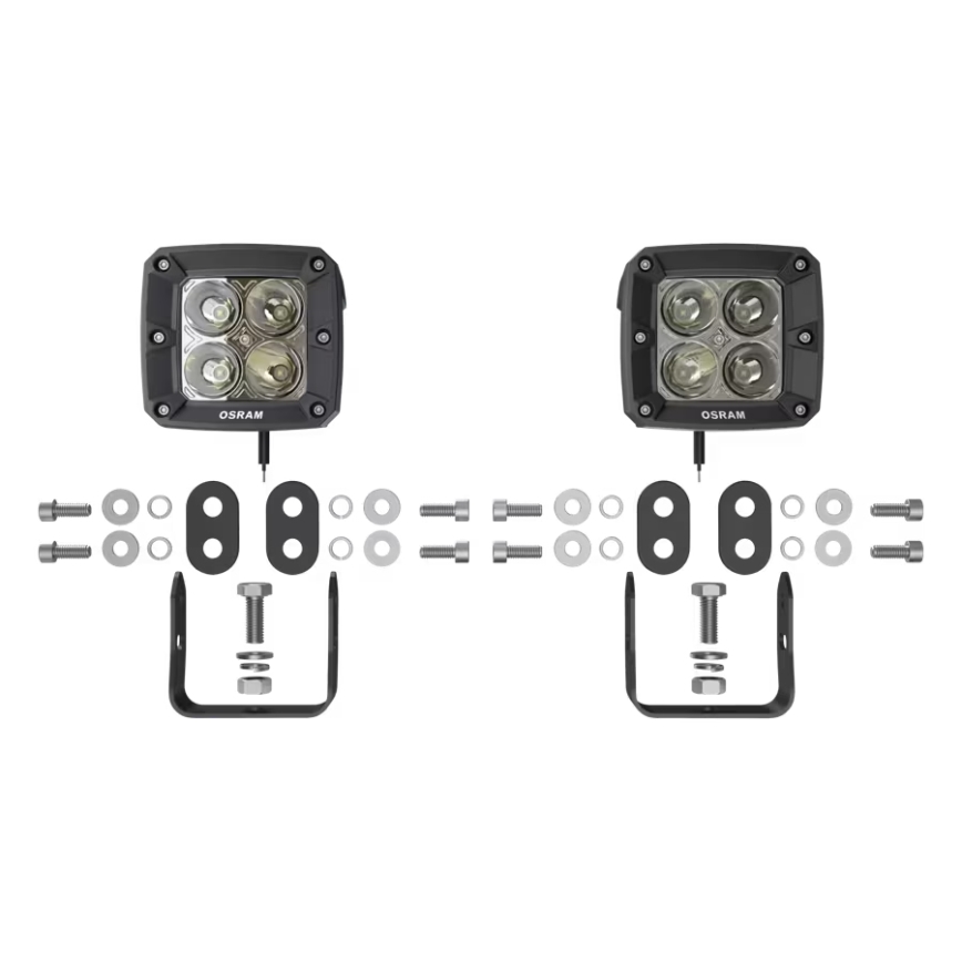 Osram - LOT de 2 projecteurs LED pour véhicule LEDRIVING WL VX80-SP LED/20W/12/24V 6000K IP67