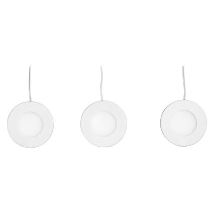 Osram - Lot de 3 luminaires LED sous-meuble UNDERCABINET LED/8,5W/230V 3000K blanc
