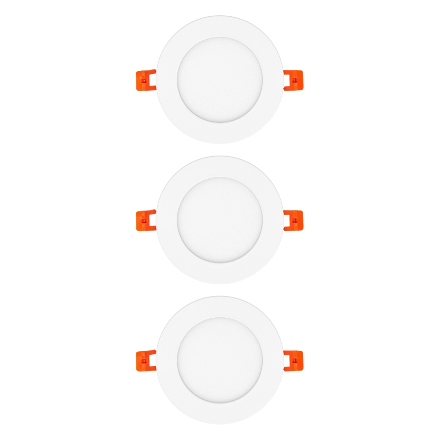 Osram - Lot de 3 spots encastrables LED SPOT 8W 230V 3000K Ø 12 cm blanc