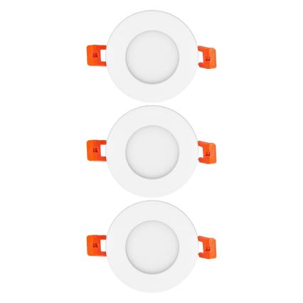 Osram - Lot de 3 spots encastrables SLIM LED/4,5W/230V