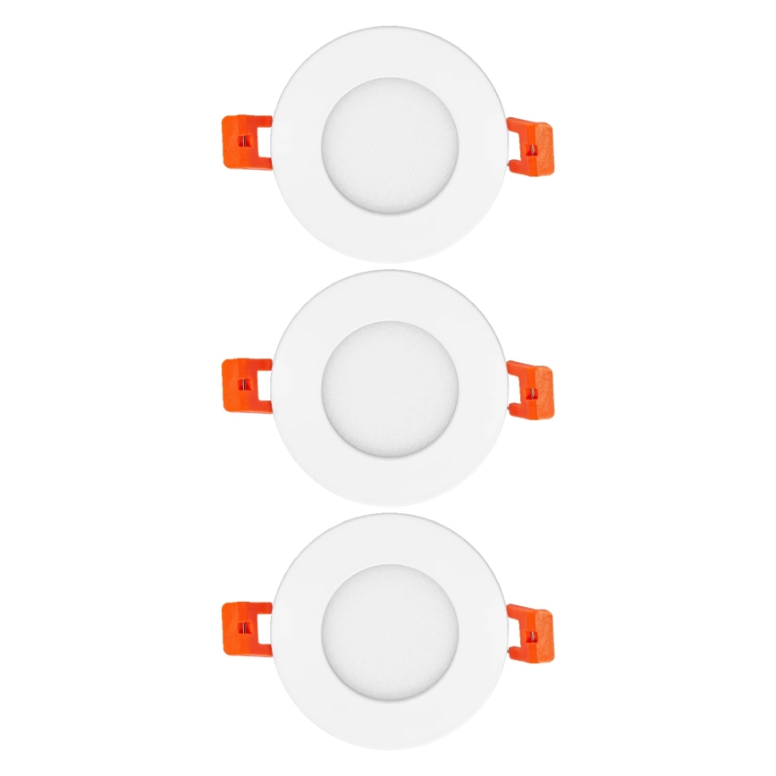 Osram - Lot de 3 spots encastrables SLIM LED/4,5W/230V