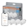 Osram - Lot de 3 têtes thermostatiques SMART+ (3×AA) Wi‑Fi