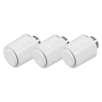 Osram - Lot de 3 têtes thermostatiques SMART+ (3×AA) Wi‑Fi
