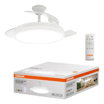 Osram - Luminaire LED à intensité variable avec ventilateur WING LED/36W/230V 3000/4000/6000K + télécommande
