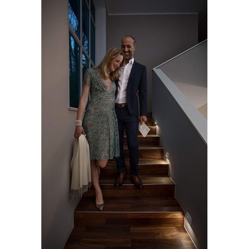 Osram - Luminaire LED pour escalier avec détecteur NIGHTLUX LED/0,25W/3xAAA IP54