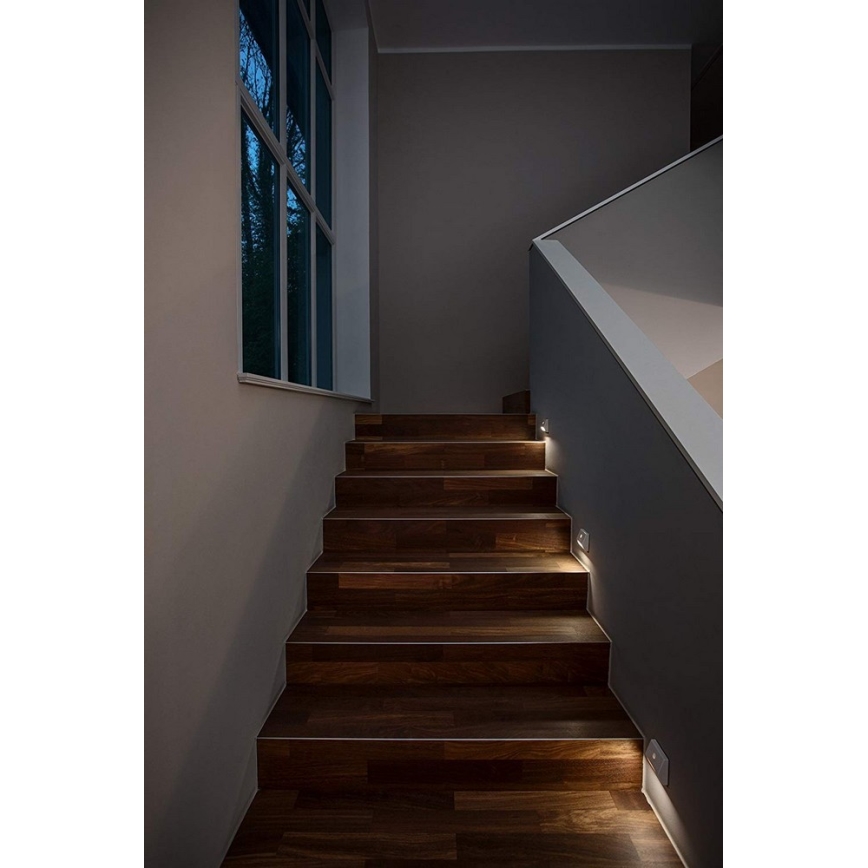 Osram - Luminaire LED pour escalier avec détecteur NIGHTLUX LED/0,25W/3xAAA IP54