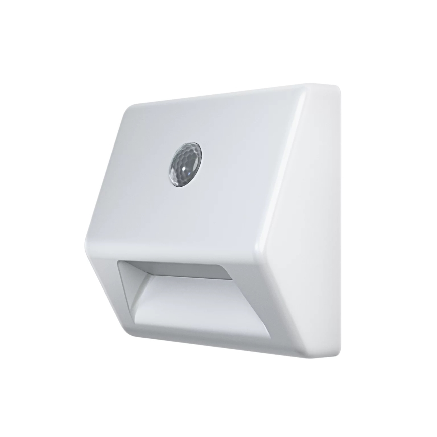 Osram - Luminaire d'escalier LED avec détecteur NIGHTLUX LED/0,25 W/3xAAA IP54 blanc