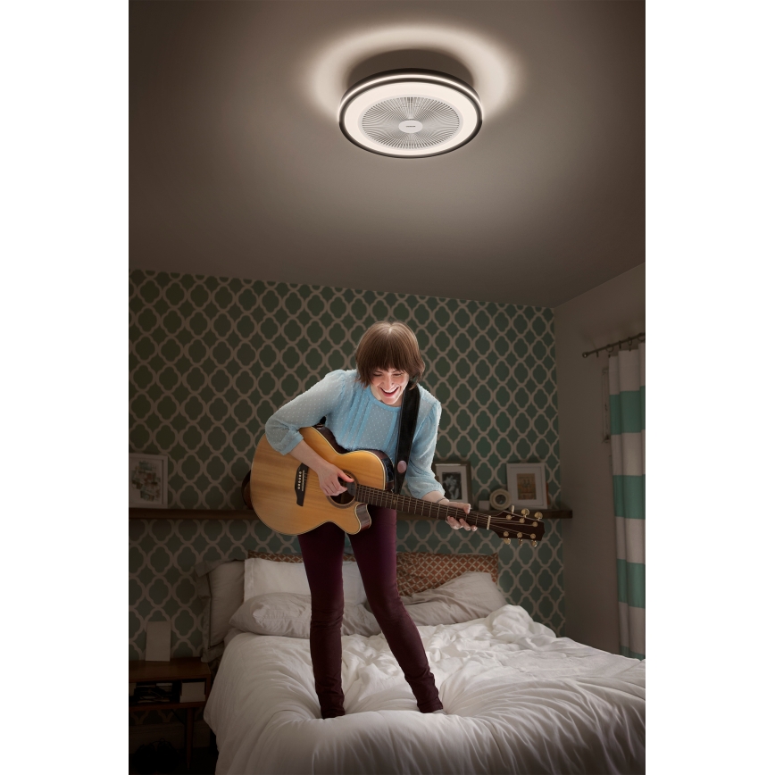 Osram - Plafonnier LED dimmable avec ventilateur MURLAN LED/26W/230V 3000-6500K + télécommande