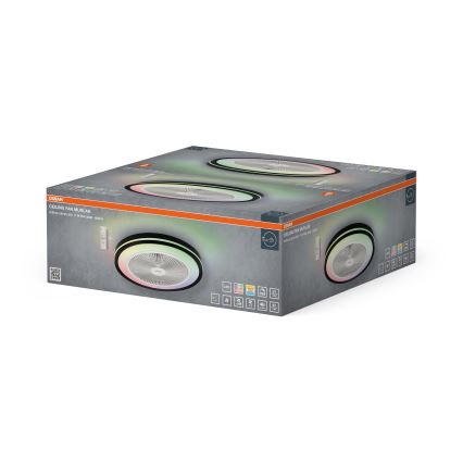 Osram - Plafonnier LED dimmable avec ventilateur MURLAN LED/26W/230V 3000-6500K + télécommande