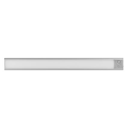Osram - Éclairage LED sous-meuble avec capteur de mouvement et capteur crépusculaire LINEAR LED/3,2W/3,7V 500 mAh 3000/4000/6500K 40 cm gris