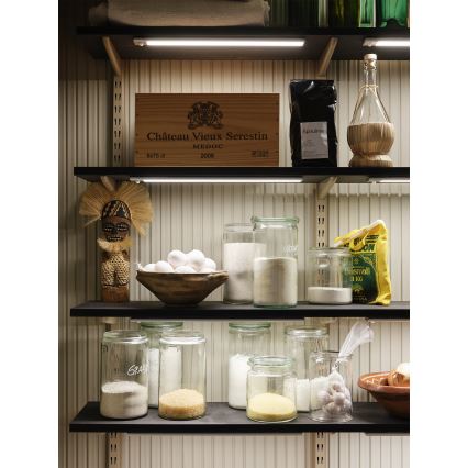 Osram - Luminaire LED sous-meuble LINEAR avec détecteur de mouvement et détecteur crépusculaire LED/4W/3,7V 1500 mAh 3000/4000/6500K 60 cm gris