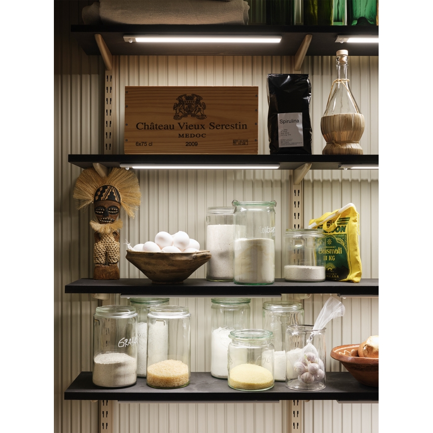 Osram - Luminaire LED sous-meuble LINEAR avec détecteur de mouvement et détecteur crépusculaire LED/4W/3,7V 1500 mAh 3000/4000/6500K 60 cm gris