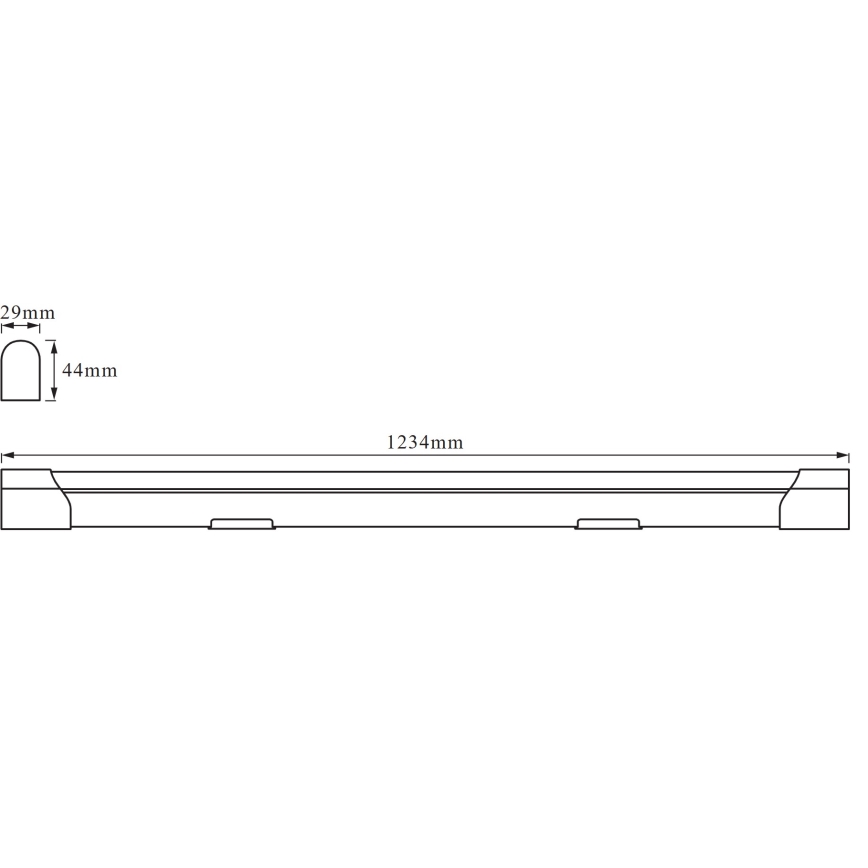 Osram - Luminaire LED sous-meuble BATTEN LED/20W/230V 123,4 cm