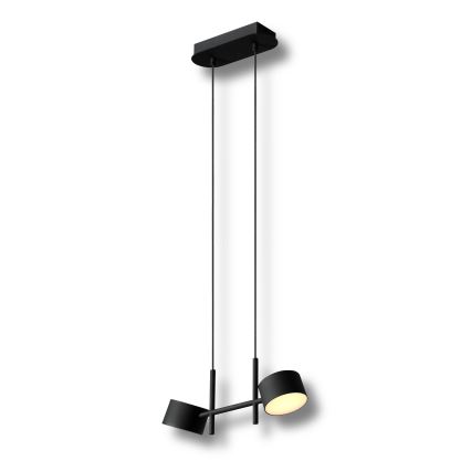 Osram - Lustre LED dimmable sur câble DECOR KYOTO 2xLED/10W/230V IRC 90 noir