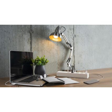 Osram - Multiprise intelligente SMART+ 4 prises (type F) avec 2 ports USB-A et 2 ports USB-C, Wi‑Fi