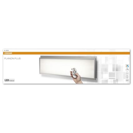 Osram - Panneau LED à intensité modulable PLANON PLUS LED/30W/230V + télécommande 120x30