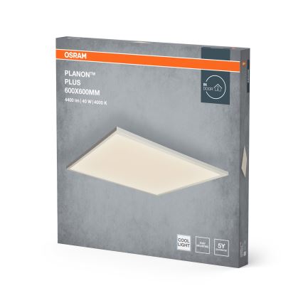Osram - Panneau LED de surface PLANON LED/40W/230V 4000K 60x60 cm blanc
