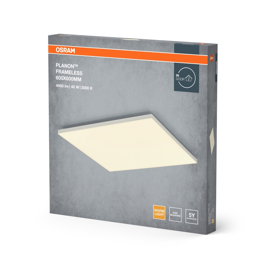 Osram - Panneau LED en surface PLANON LED/40W/230V 3000K 60x60 cm blanc