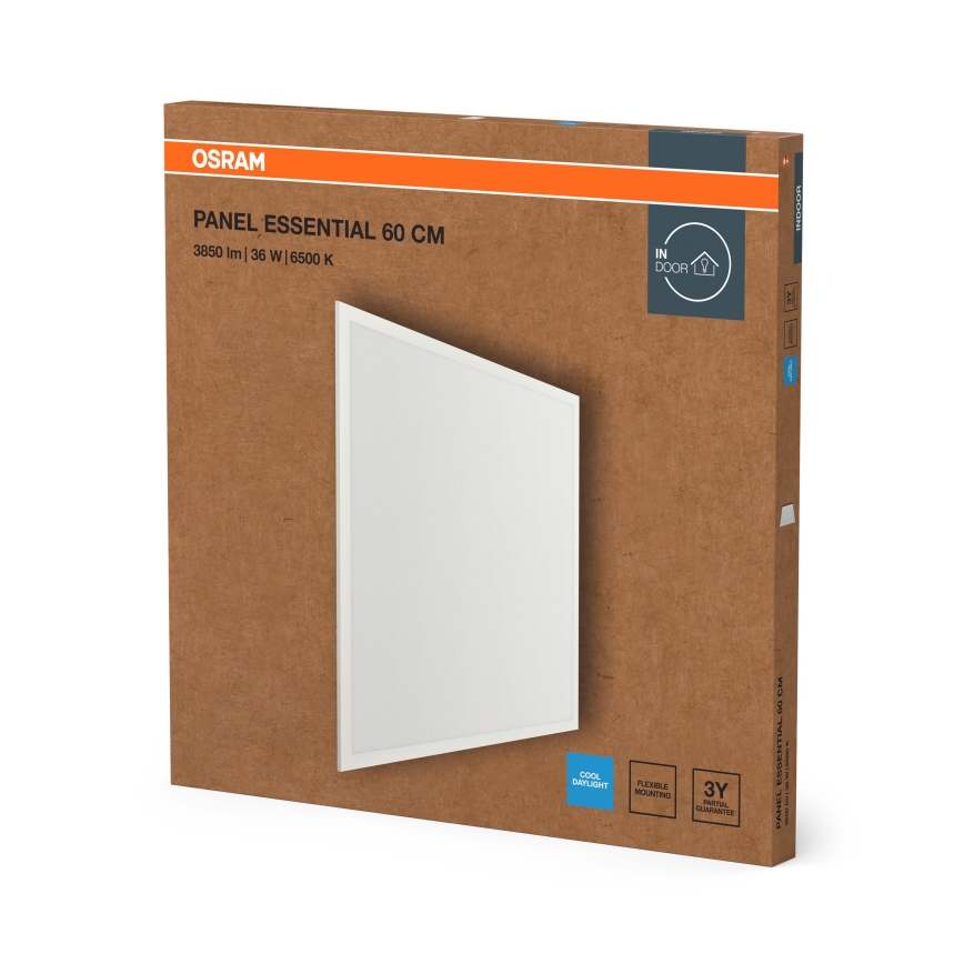 Osram - Panneau LED encastrable pour faux plafond ESSENTIAL LED/36W/230V 6500K 60x60 cm