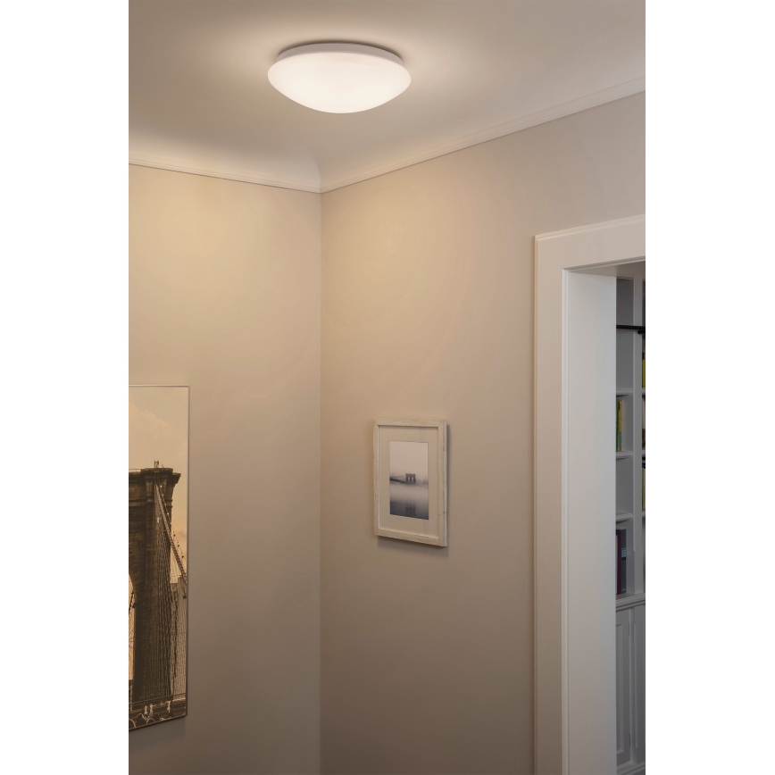 Osram - Plafonnier CEILING ESSENTIAL 1xE27/25W/230V Ø 25 cm blanc